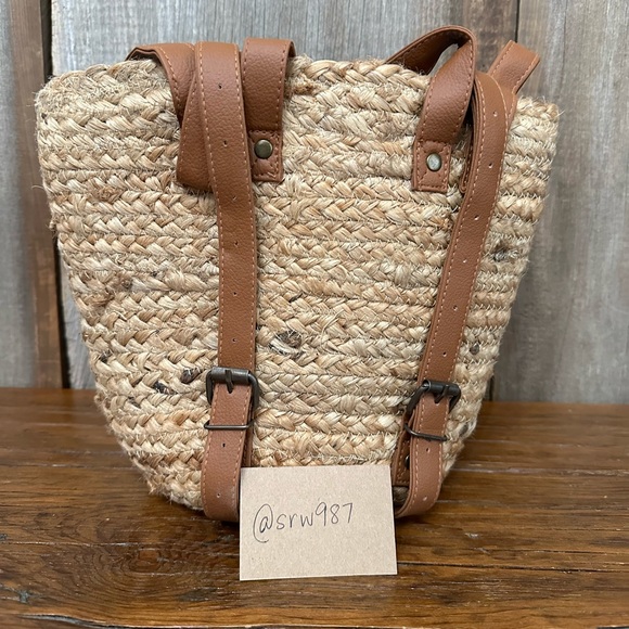 XIX Palms The Shore Break Picnic Cooler Bag Beachly Exclusive in Jute - Picture 4 of 15